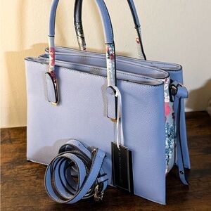 La Terre Fashion Lavender Satchel Crossbody